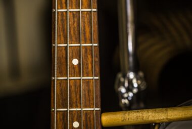 fretboard for bass guitar