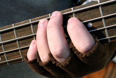 Bass Guitar Fingering Chart