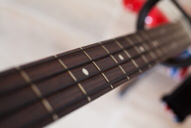 Bass guitar neck