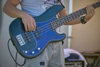 Dorian mode on bass guitar